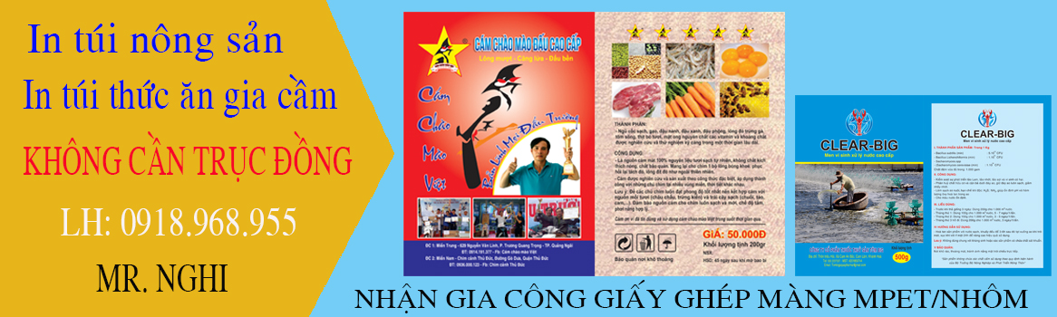 In túi thức ăn gia cầm| congtyinbaobigiay.com